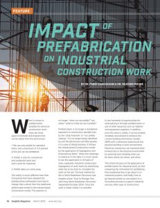 Impact of Prefabrication article cover