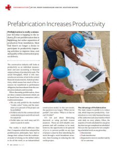 Prefabrication Article Cover